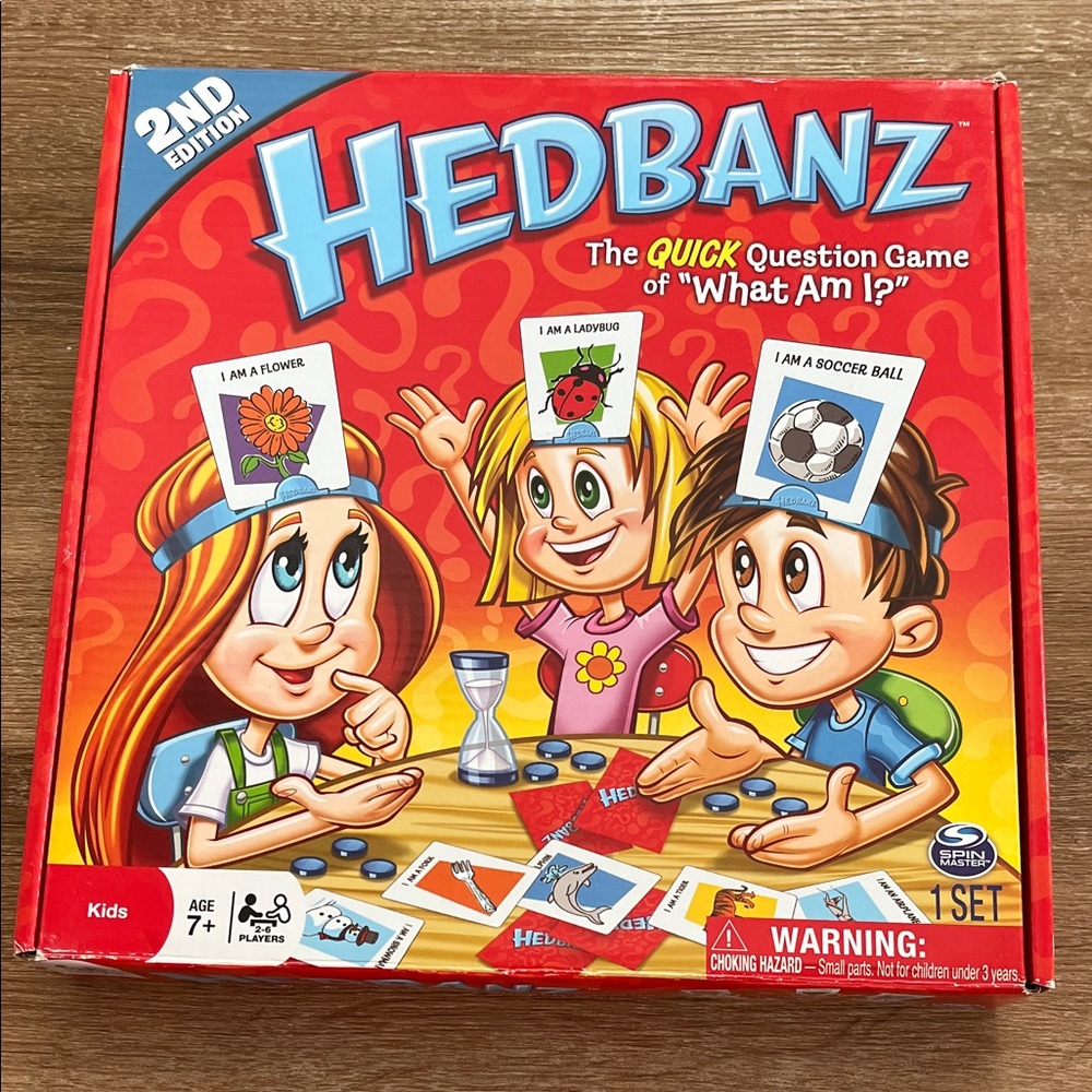 Hedbanz 2nd Edition Quick Question Game
